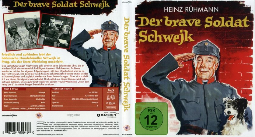 Der Brave soldat Schwejk 1960 dvd