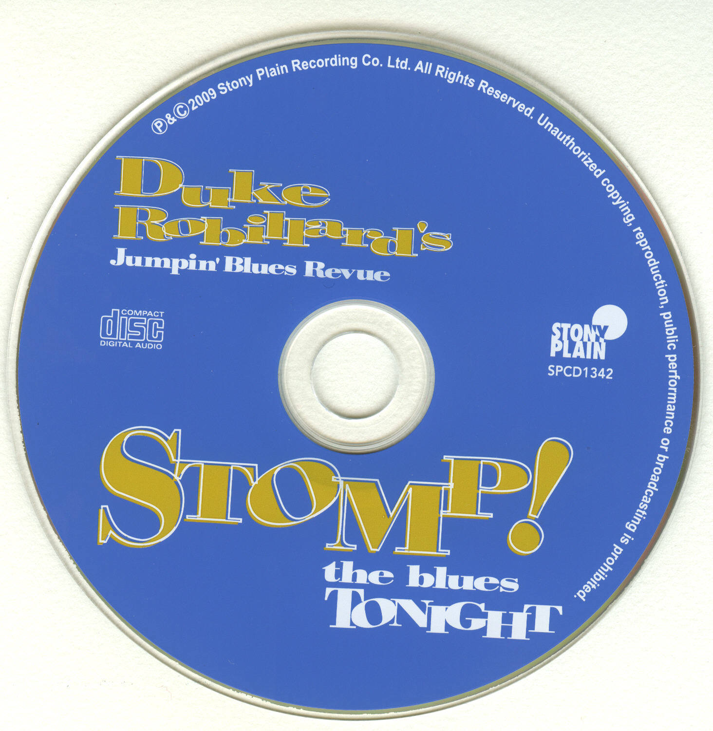 Duke Robillard's Jumpin' Blues Revue - 2009 - STOMP! The Blues Tonight