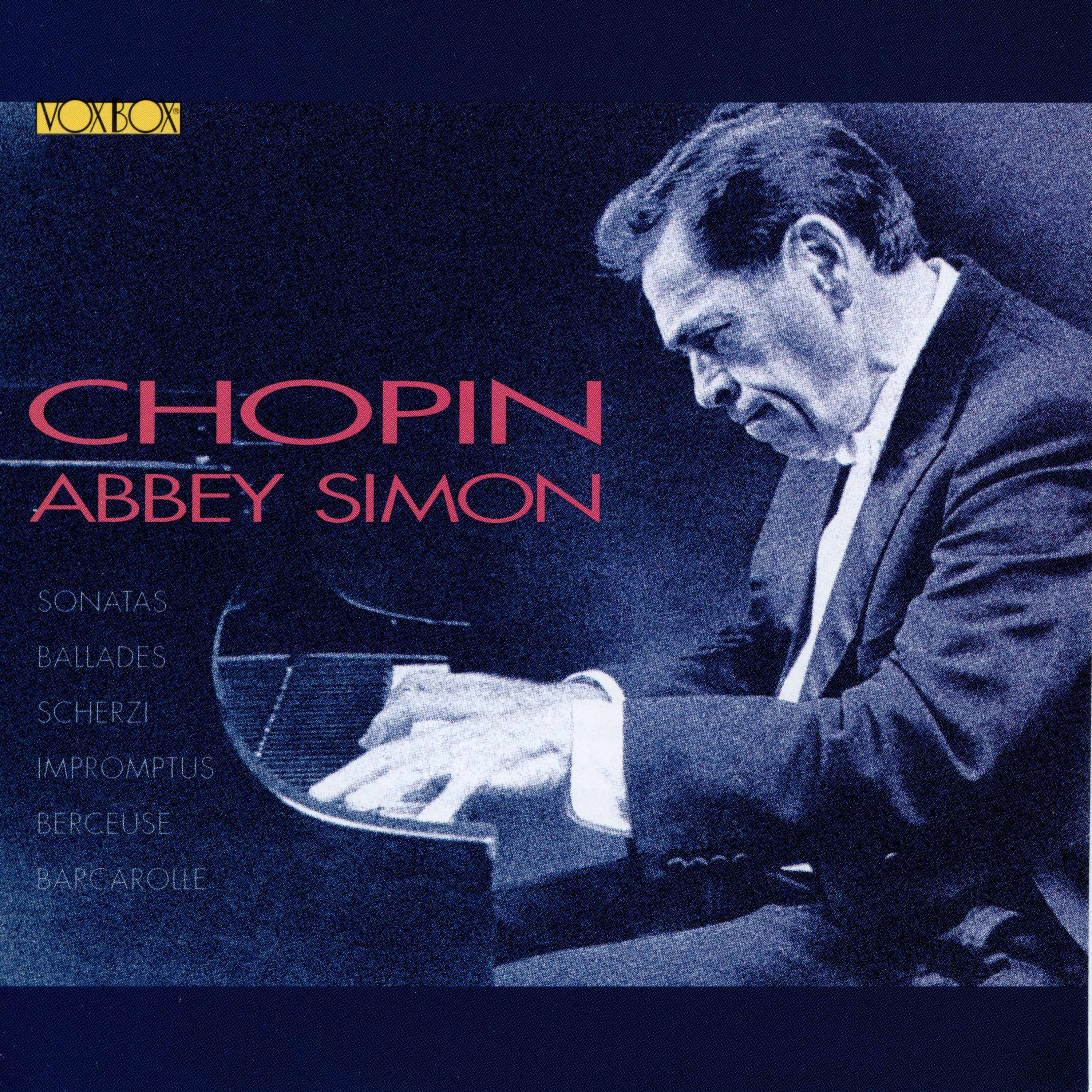 Abbey Simon - Chopin Sonatas Scherzos Ballades Impromptus Berceuse Barcarolle cd01