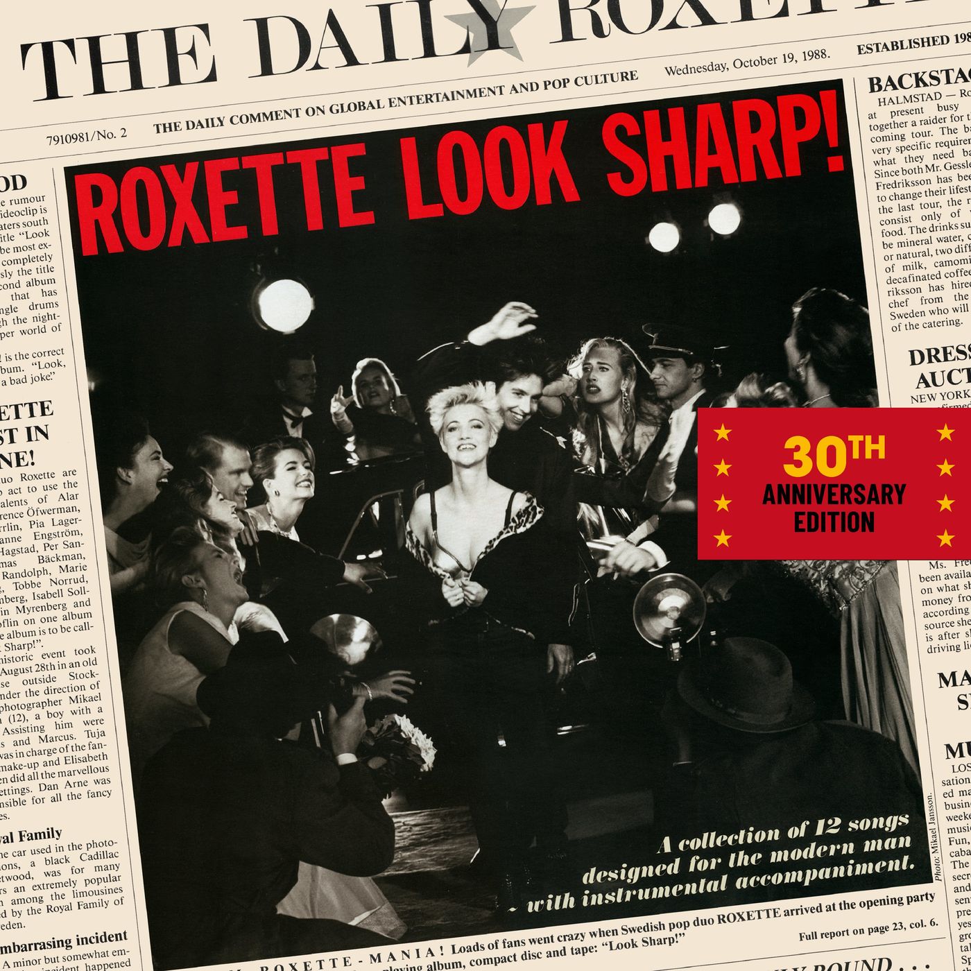 Roxette - Look Sharp! (30th Anniversary Edition) - 2022, FLAC