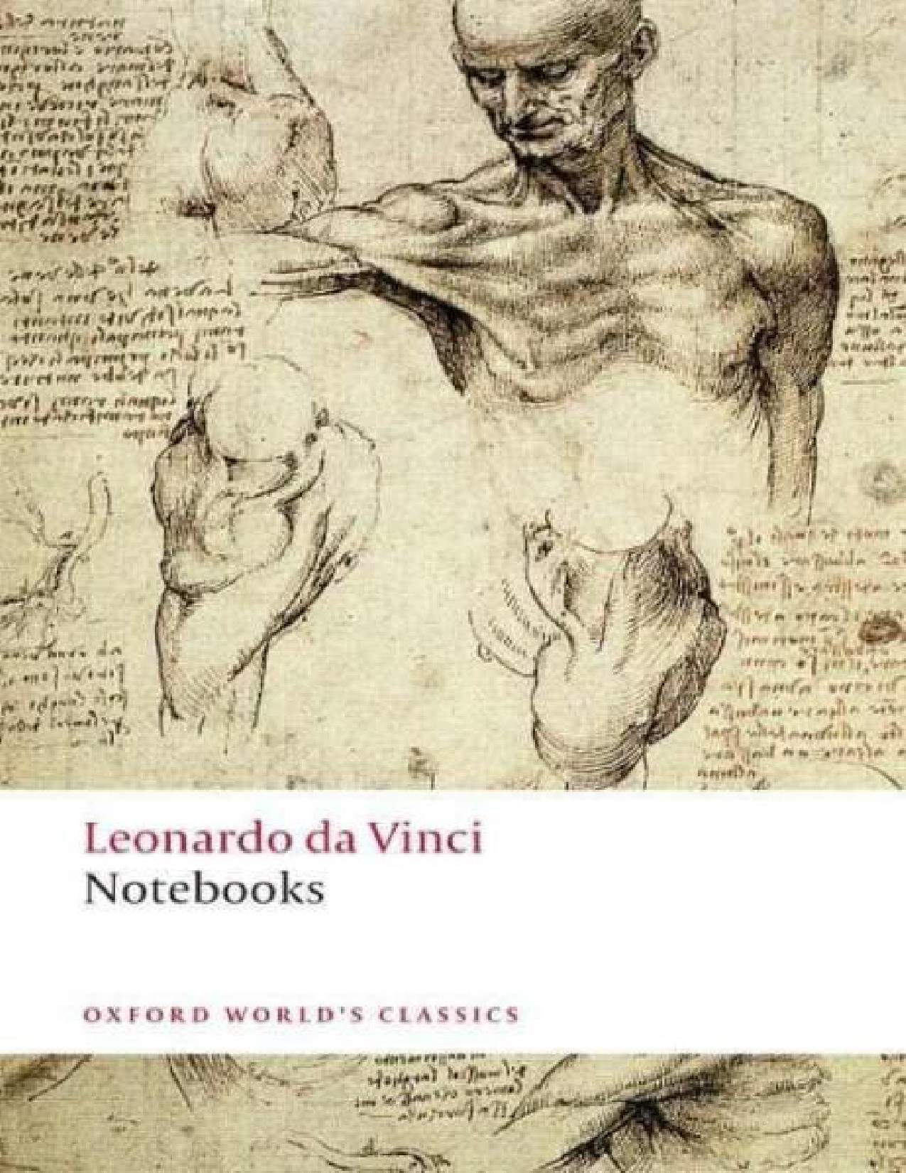 Notebooks Leonardo Da Vinci And Richter Irma A And Kemp Martin