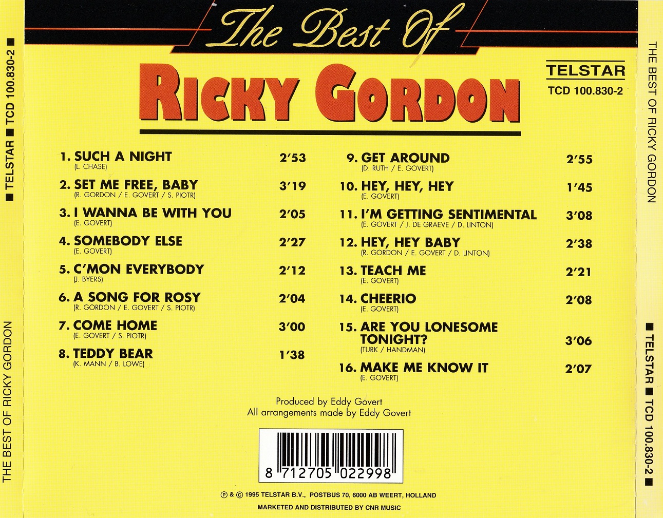 Ricky Gordon – The Best Of Ricky Gordon