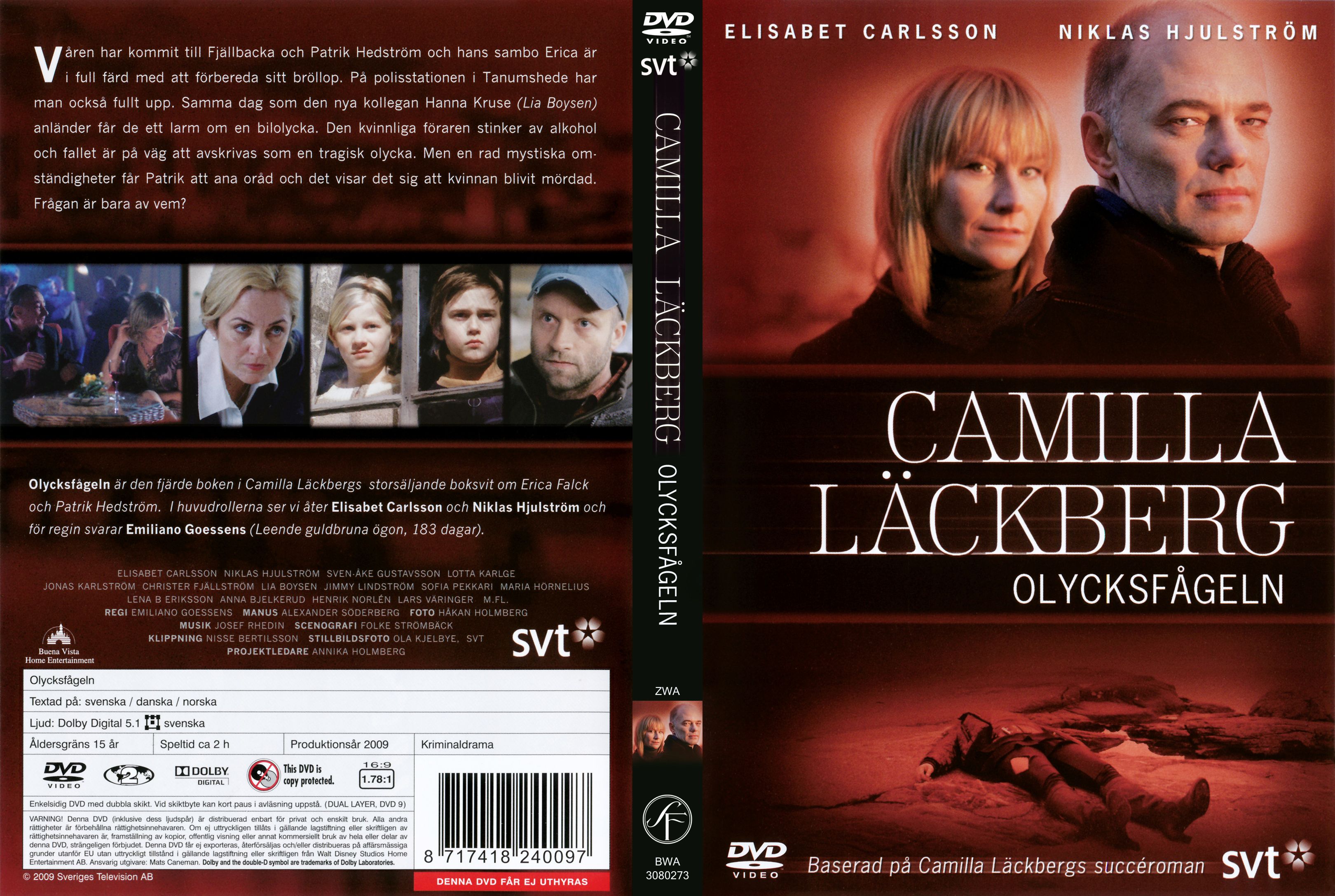 Camilla Lackberg DvD 4 van 4 - Olycksfågeln 2010