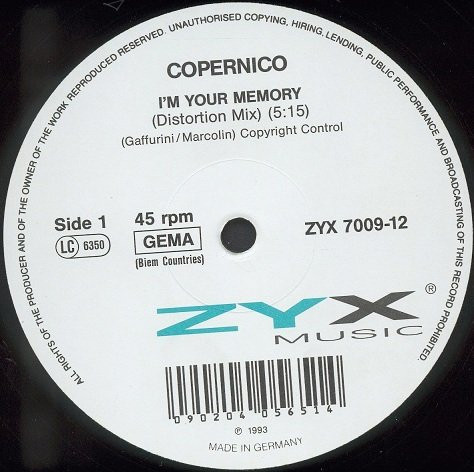 Copernico - Im Your Memory-(8019991346426)-WEB-1993