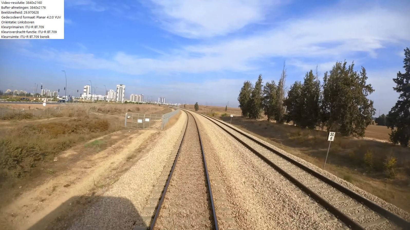 Cab Ride from Beer Sheva to Lod 4K