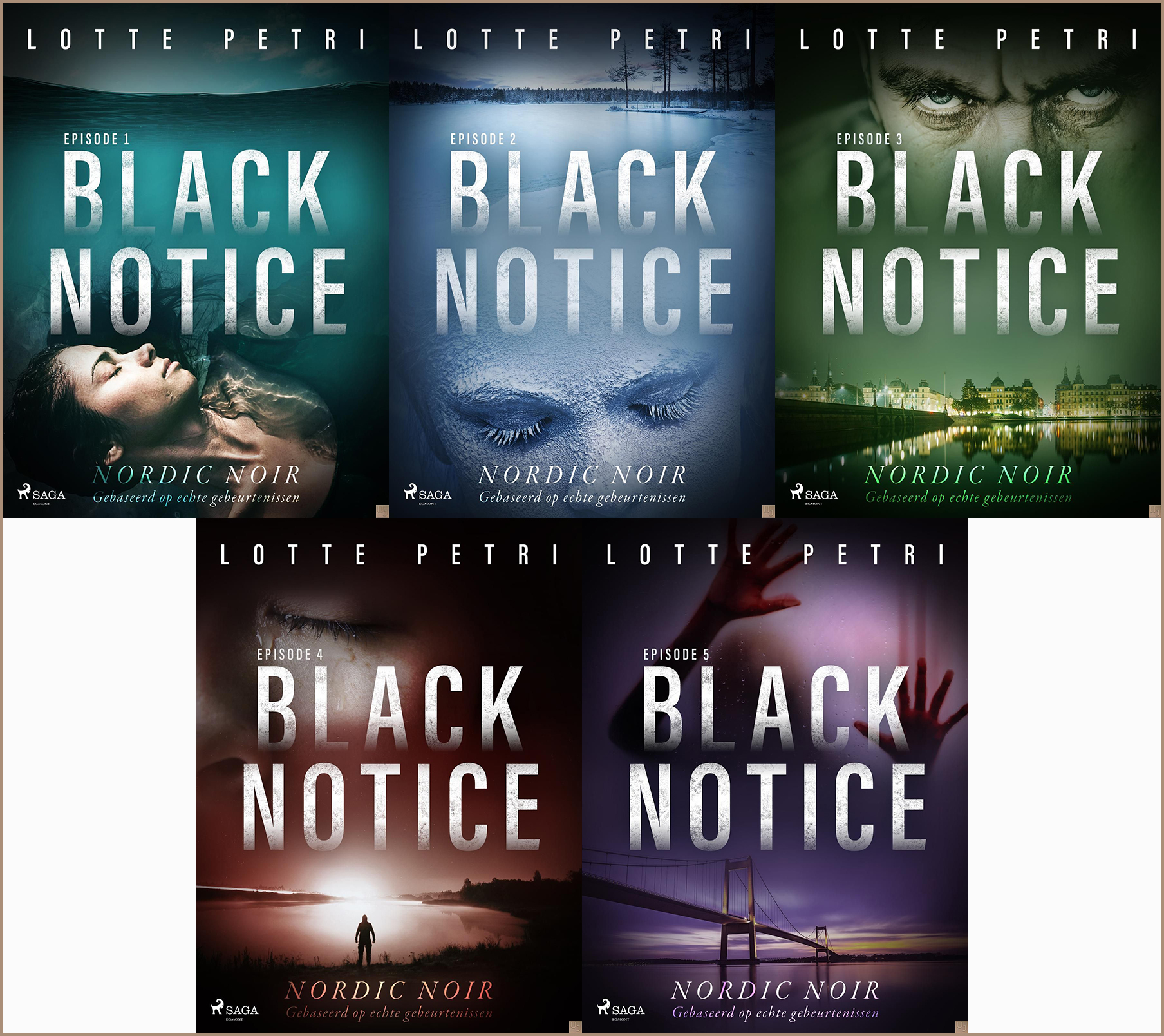 Lotte Petri - [Black Notice-serie] 5 delen
