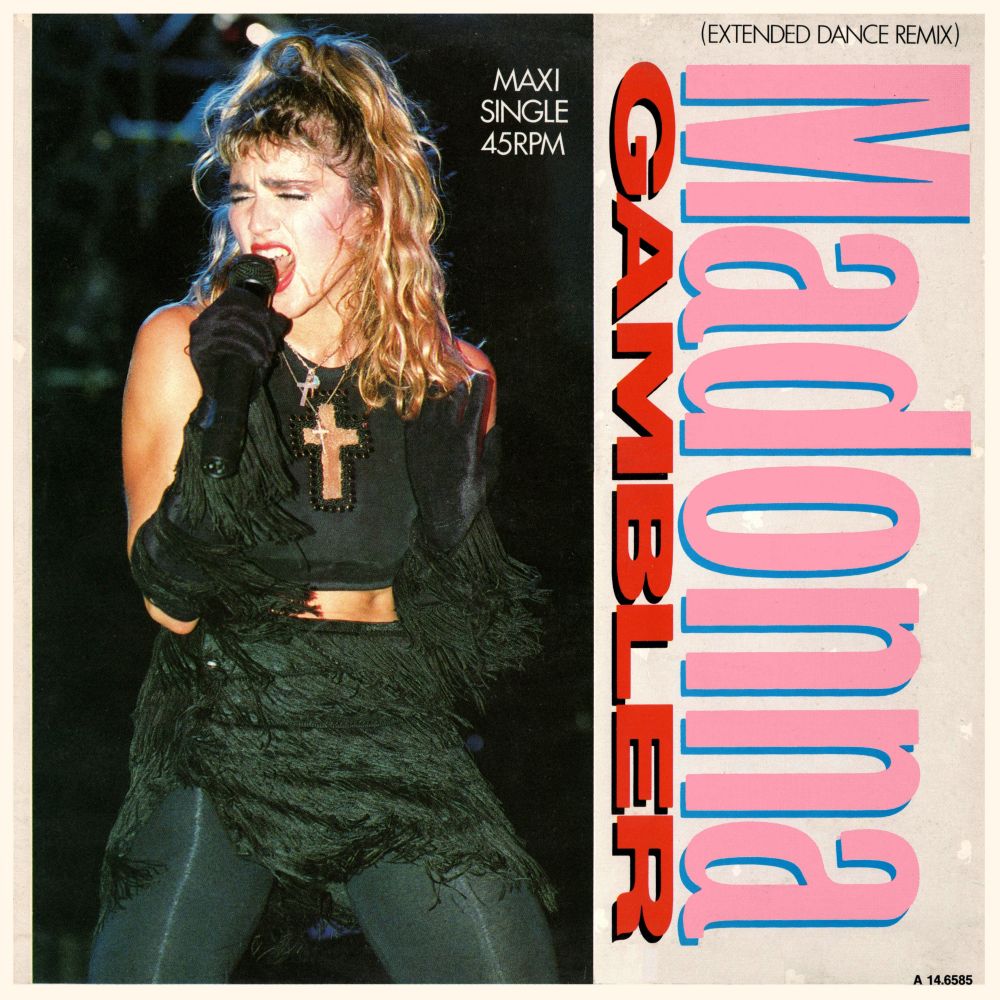 Madonna - Gambler (MAXI) [MP3 & FLAC] 1985