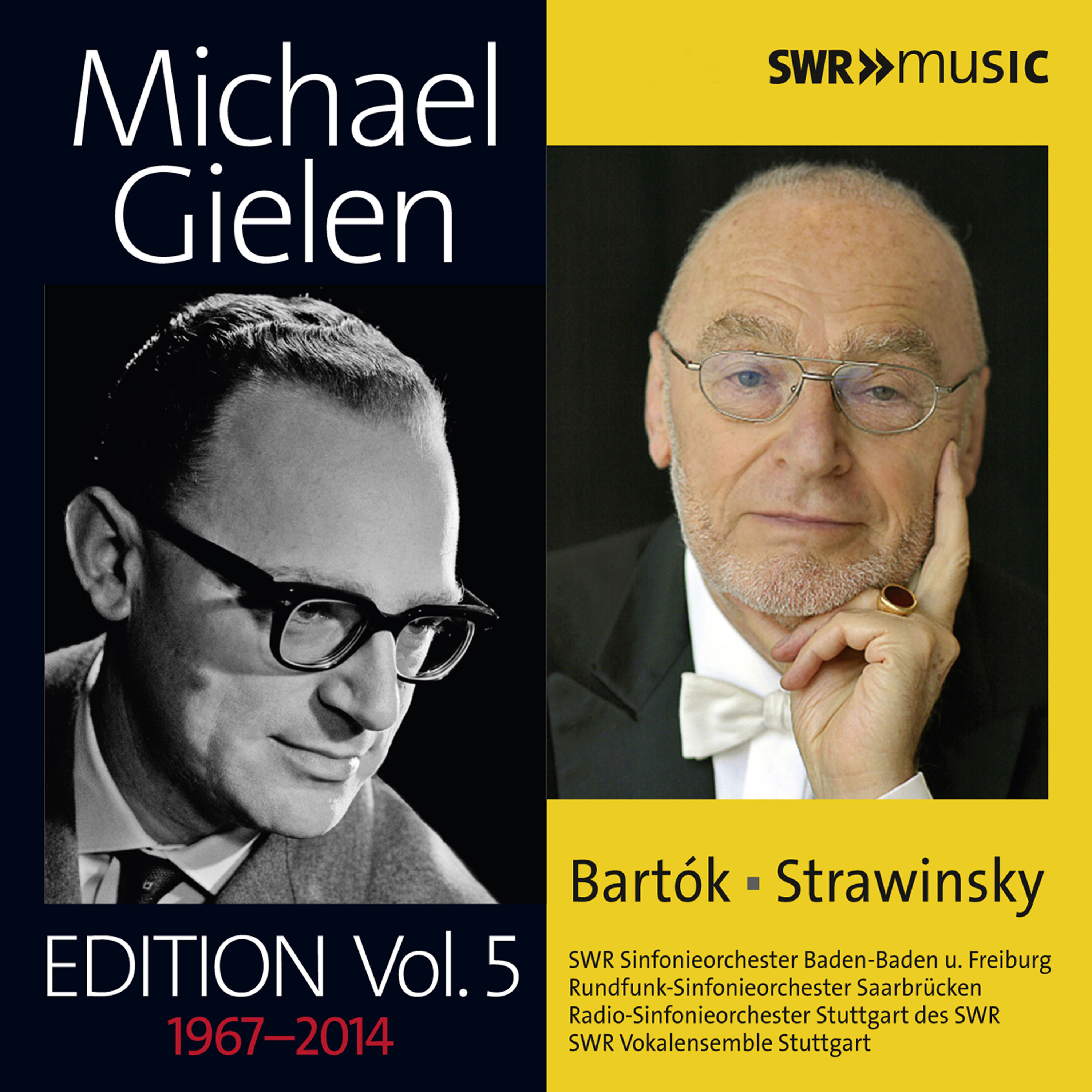 SWR Sinfonieorchester - Michael Gielen Edition Vol. 5 cd02 Bartok Strawinsky
