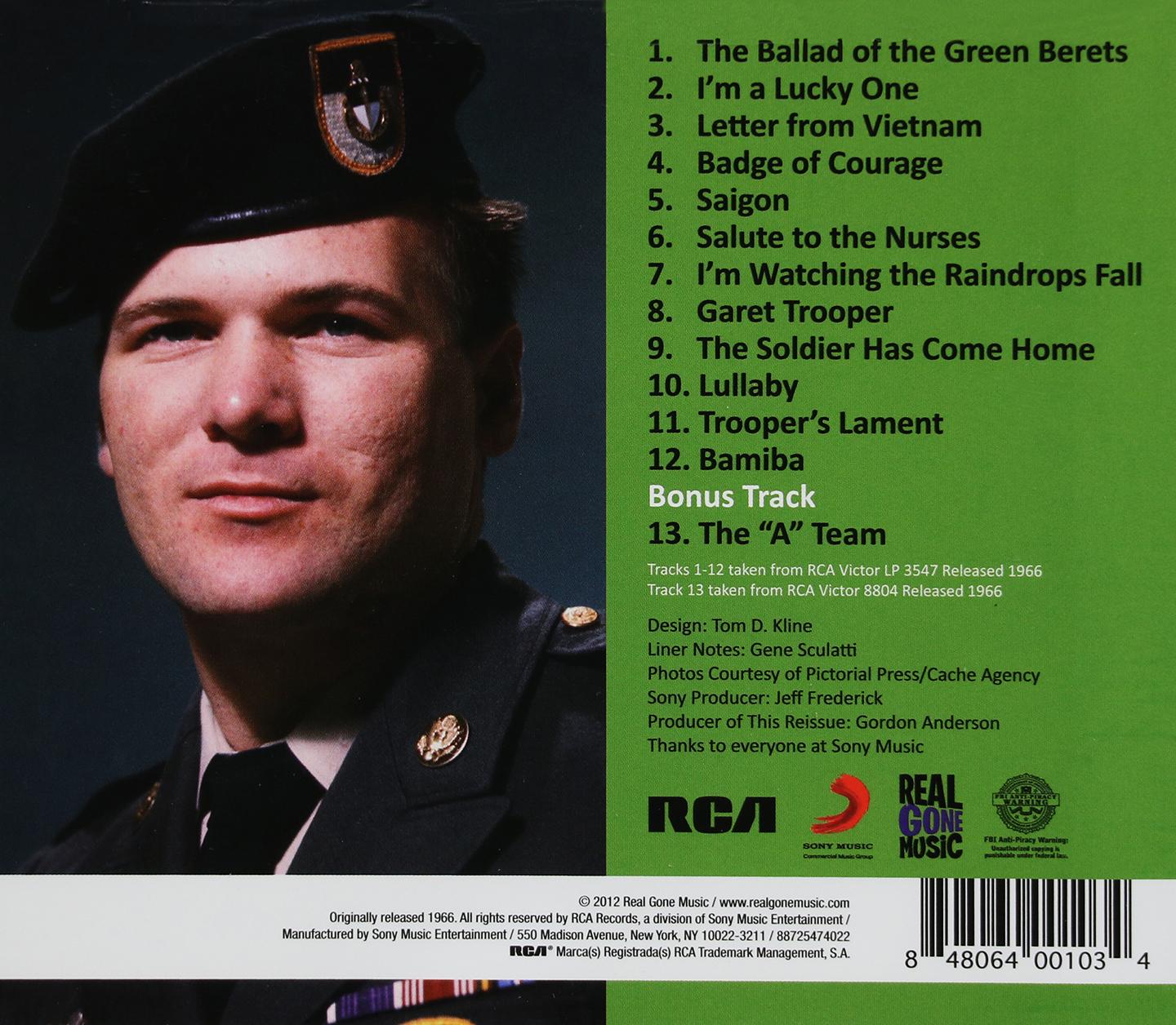 Sergeant Barry Sadler - Ballad of the Green Berets
