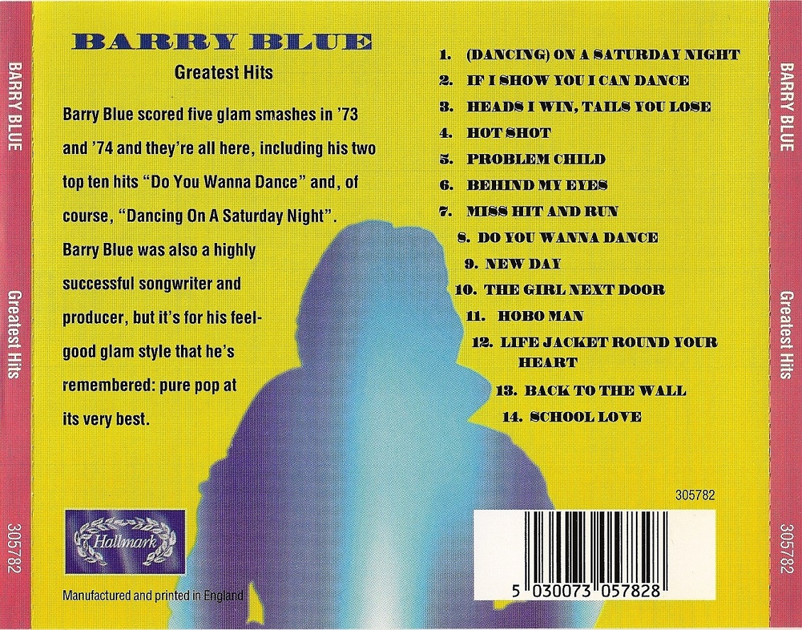 Barry Blue - Greatest Hits