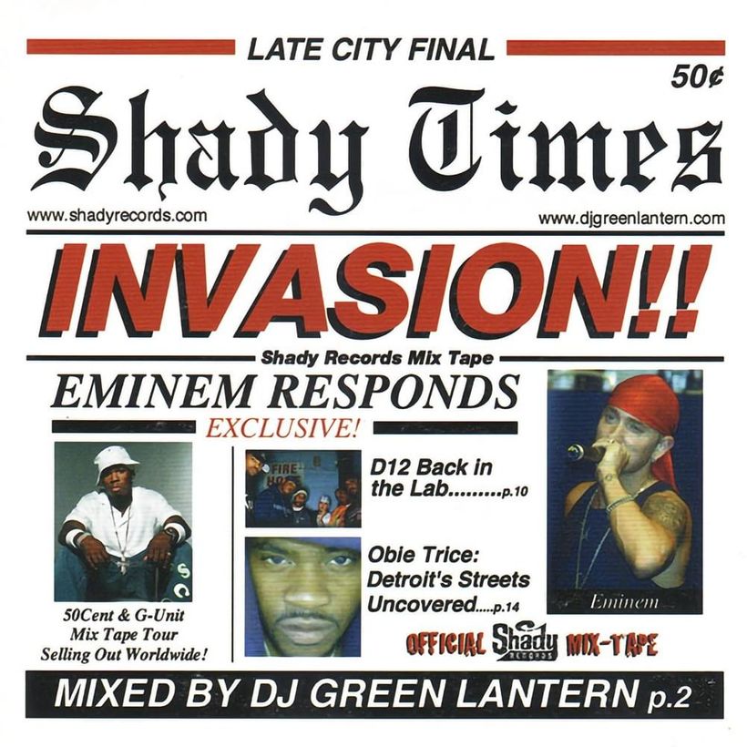 DJ Green Lantern-Invasion Shady Records Mixtape-CDR-FLAC