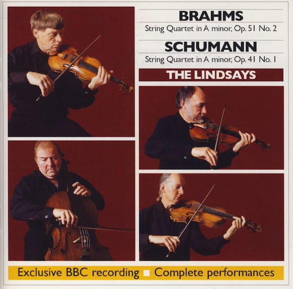 Brahms Schumann String Quartets - The Lindsays