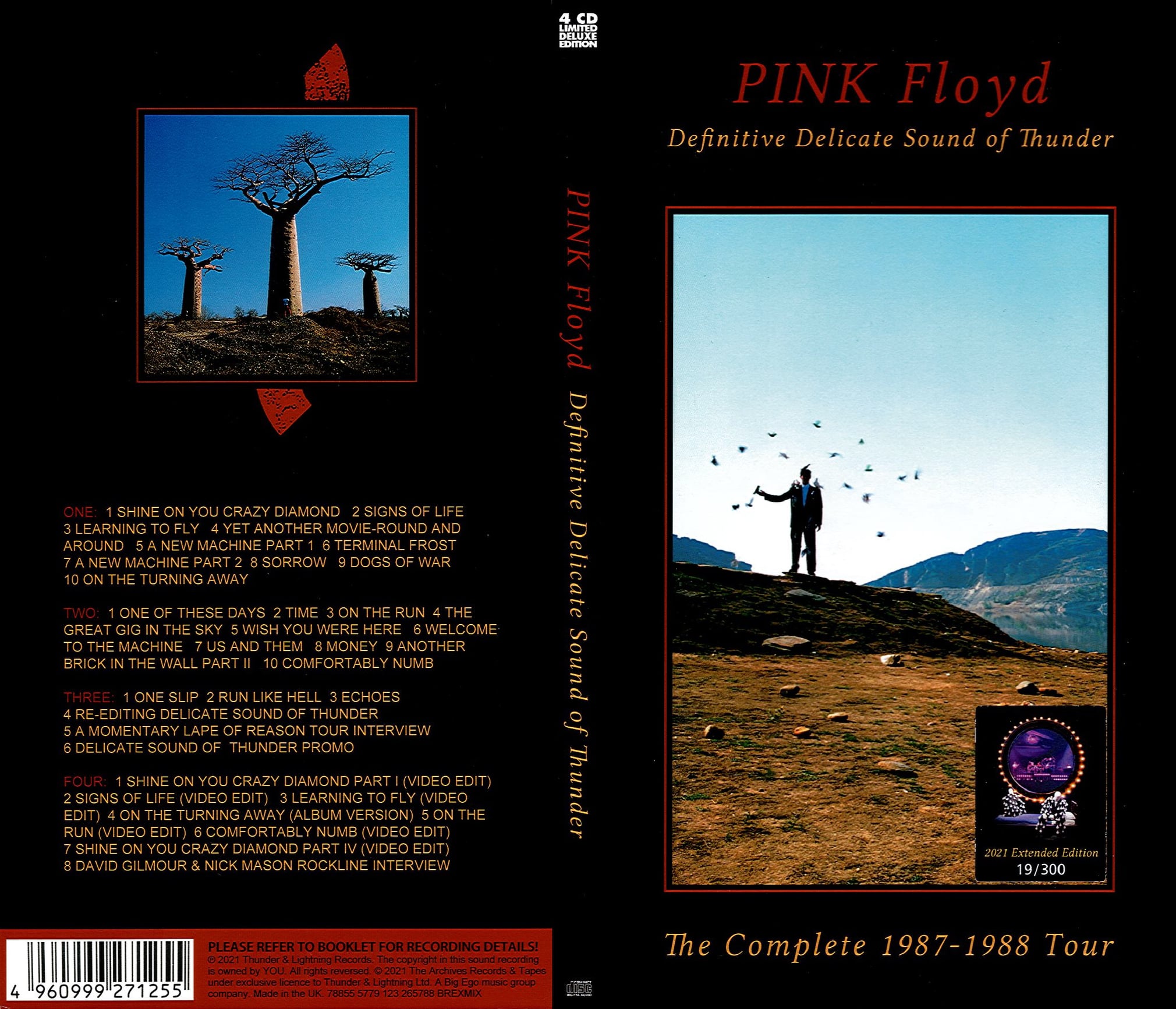 Pink Floyd - Definitive Delicate Sound Of Thunder (The Complete World Tour 1987-1988) 16bits