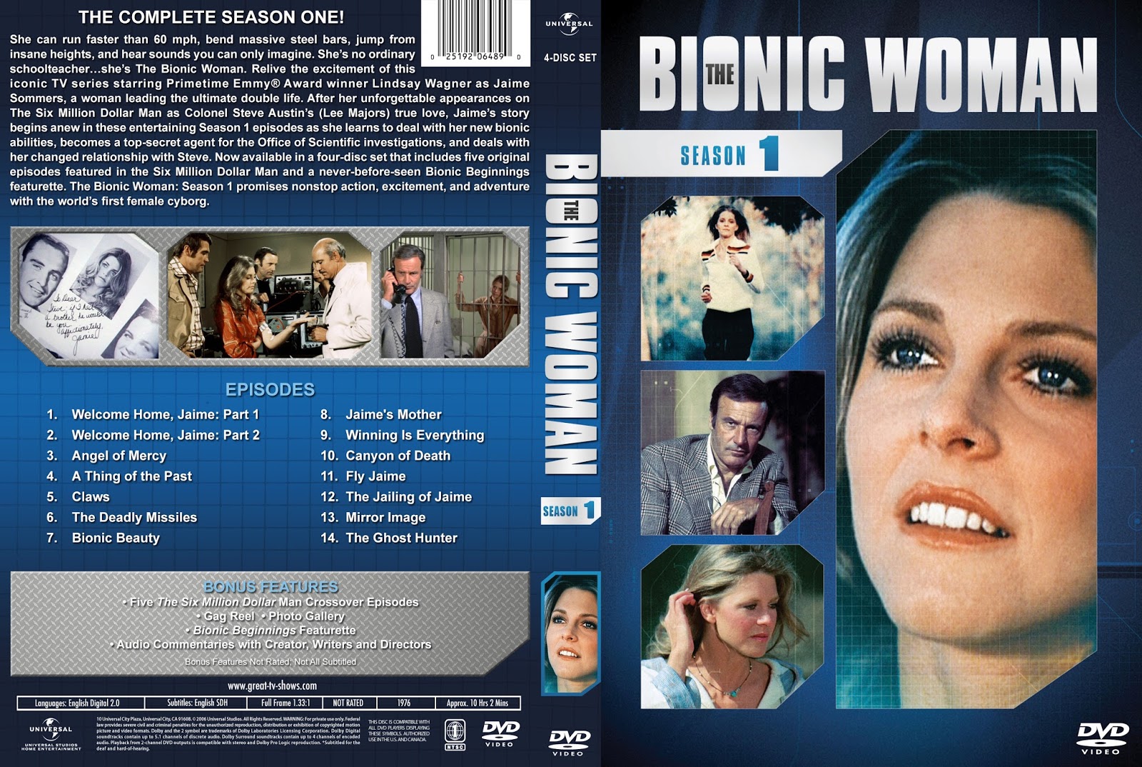 The Bionic Woman Seizoen 1 afl 1 - 6
