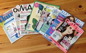 Stapeltje Engelstalige tijdschriften 13-09