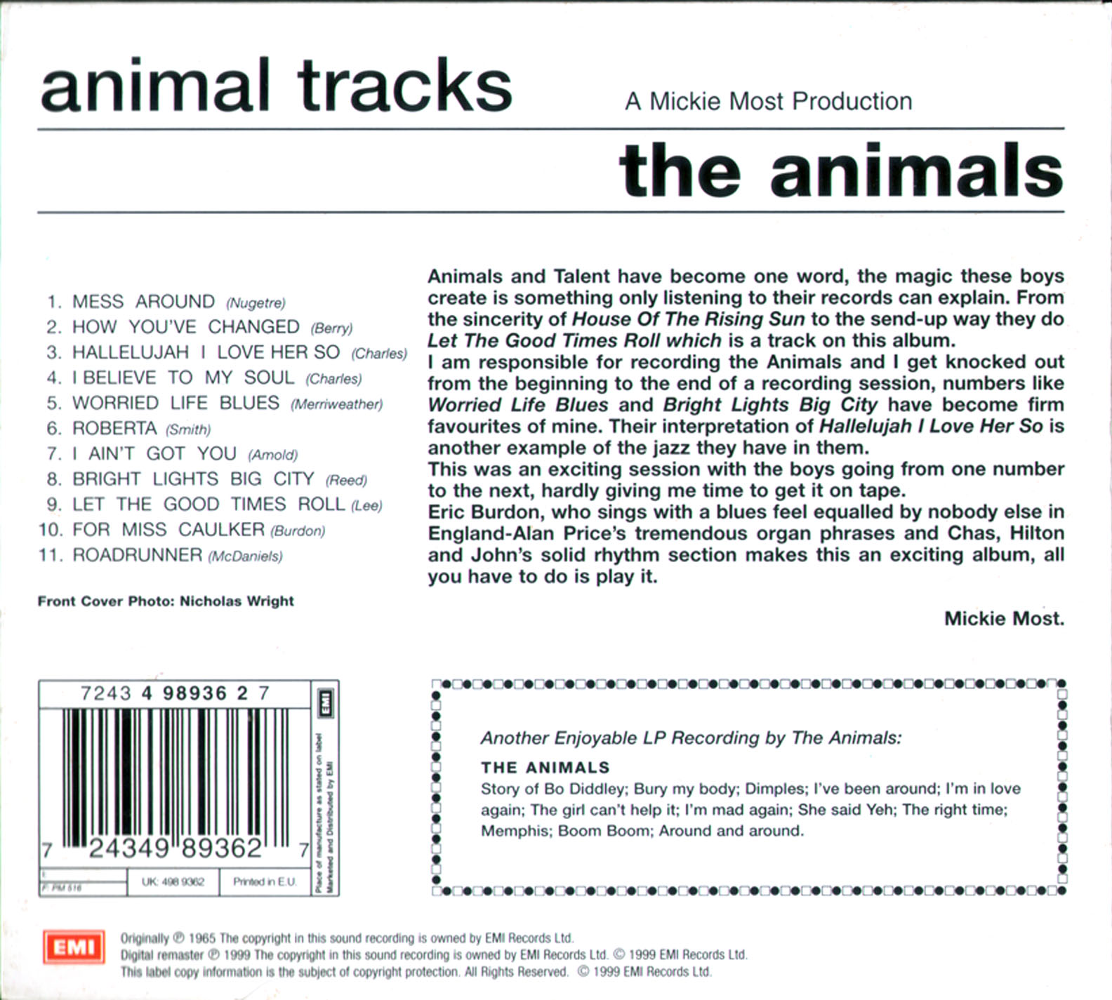 Animals - Animal Tracks - UK