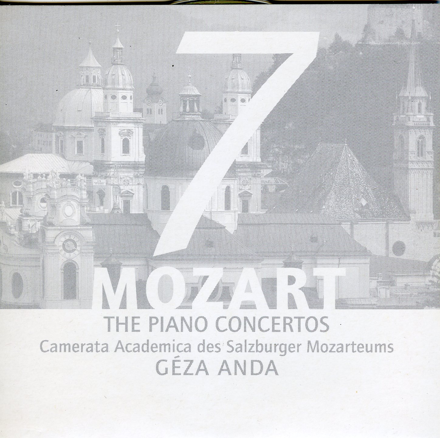 Geza Anda CASM - Mozart The Piano Concertos disc 7