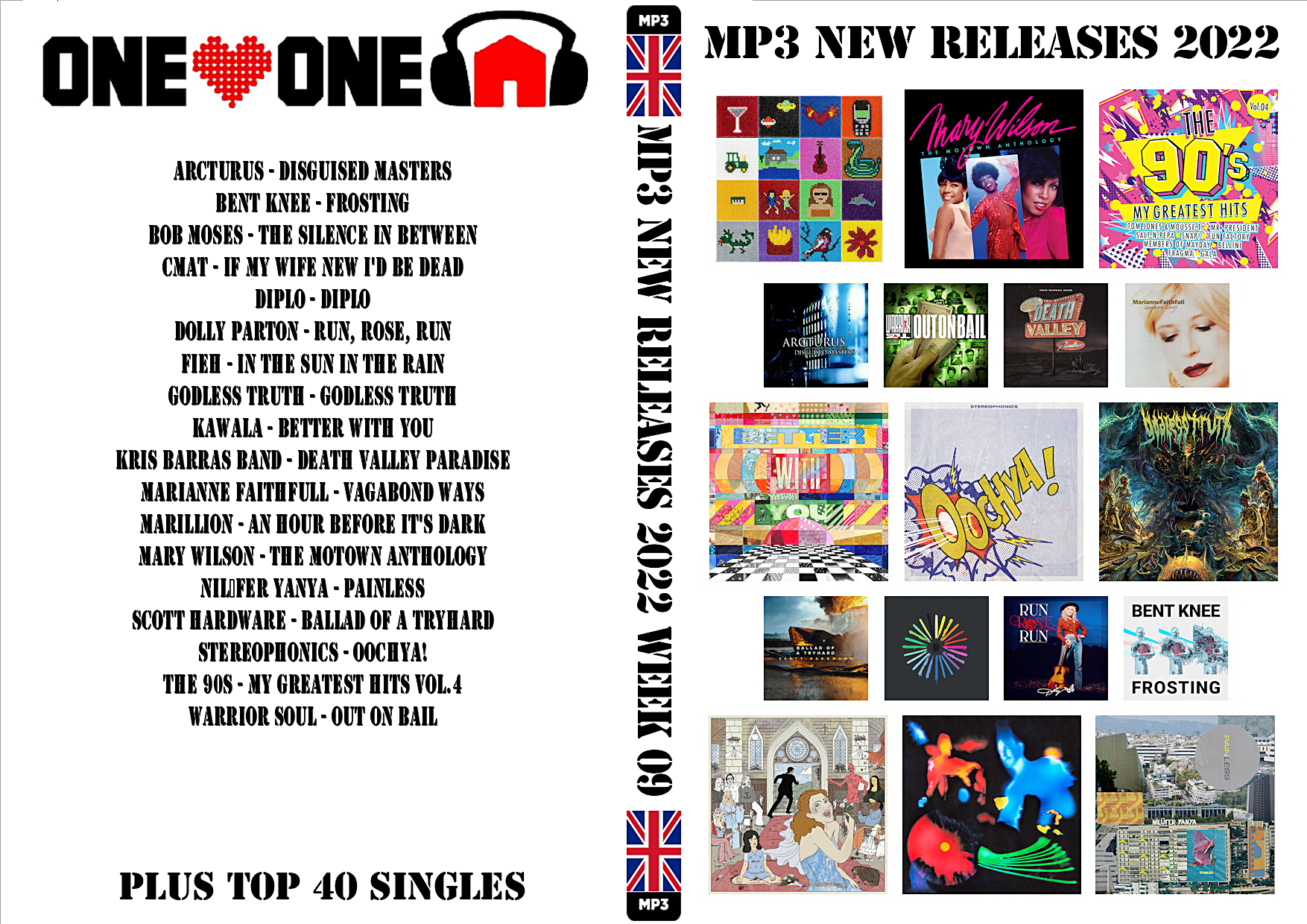 Mp3 new releases 2022 week 09