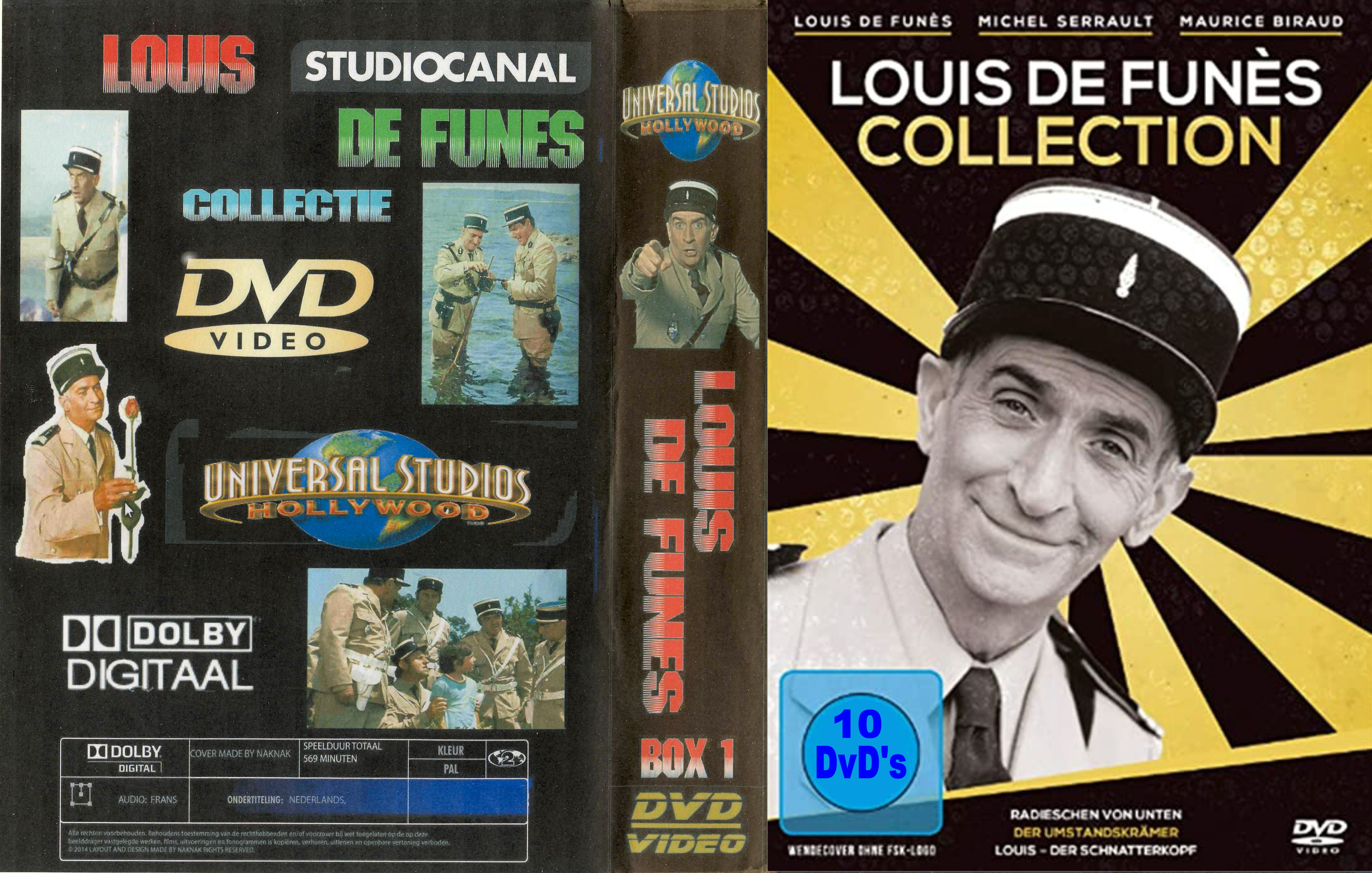 Louis de Funes Collectie ( 30 DvD's ) - DvD 6