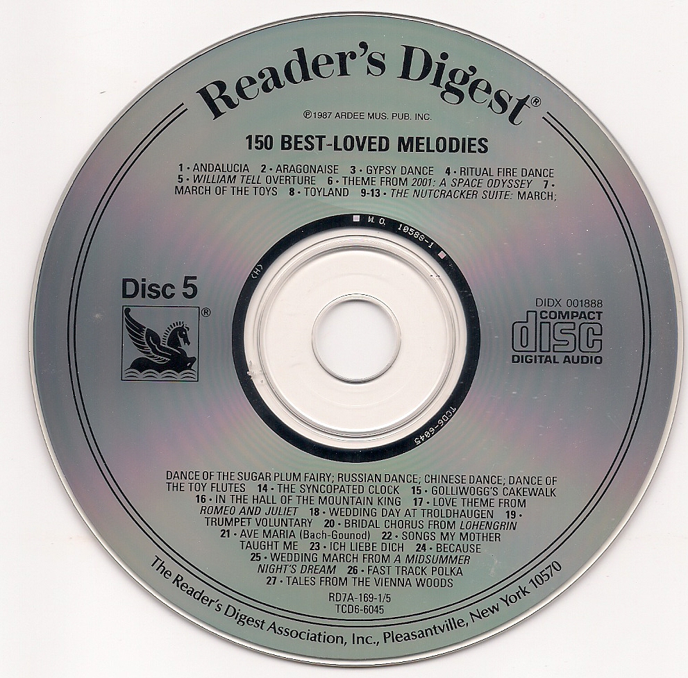 Reader's Digest-150 Best Loved Melodies(CD 5)(1987)
