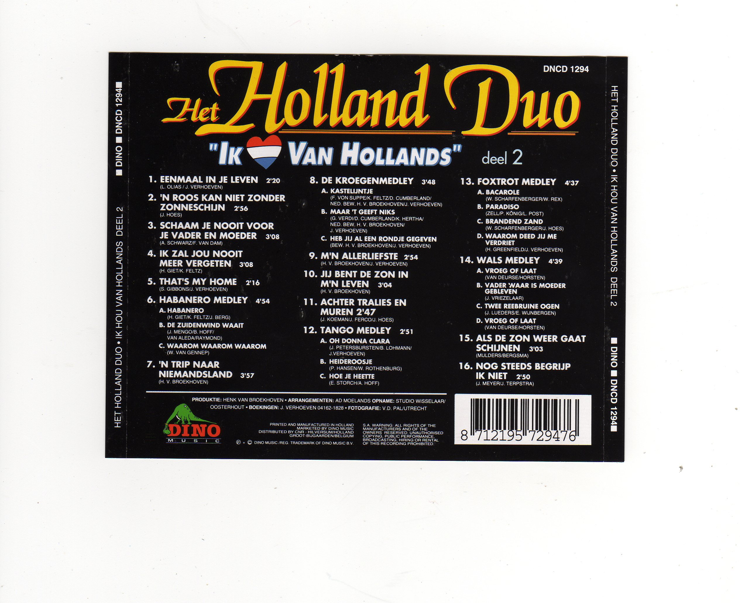Het Holland Duo-Ik Hou Van Hollands (Deel 2)