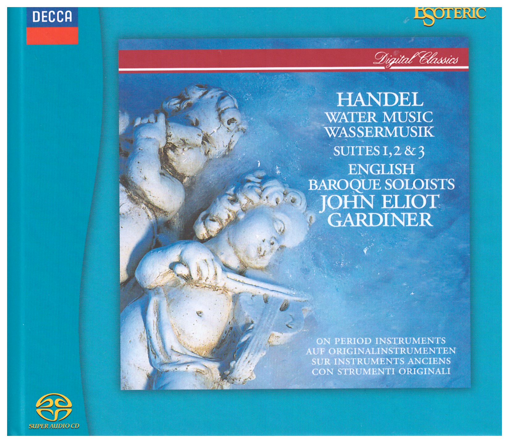Handel Water & Fireworks Music - Gardiner, English Baroque Soloists 24-176.4