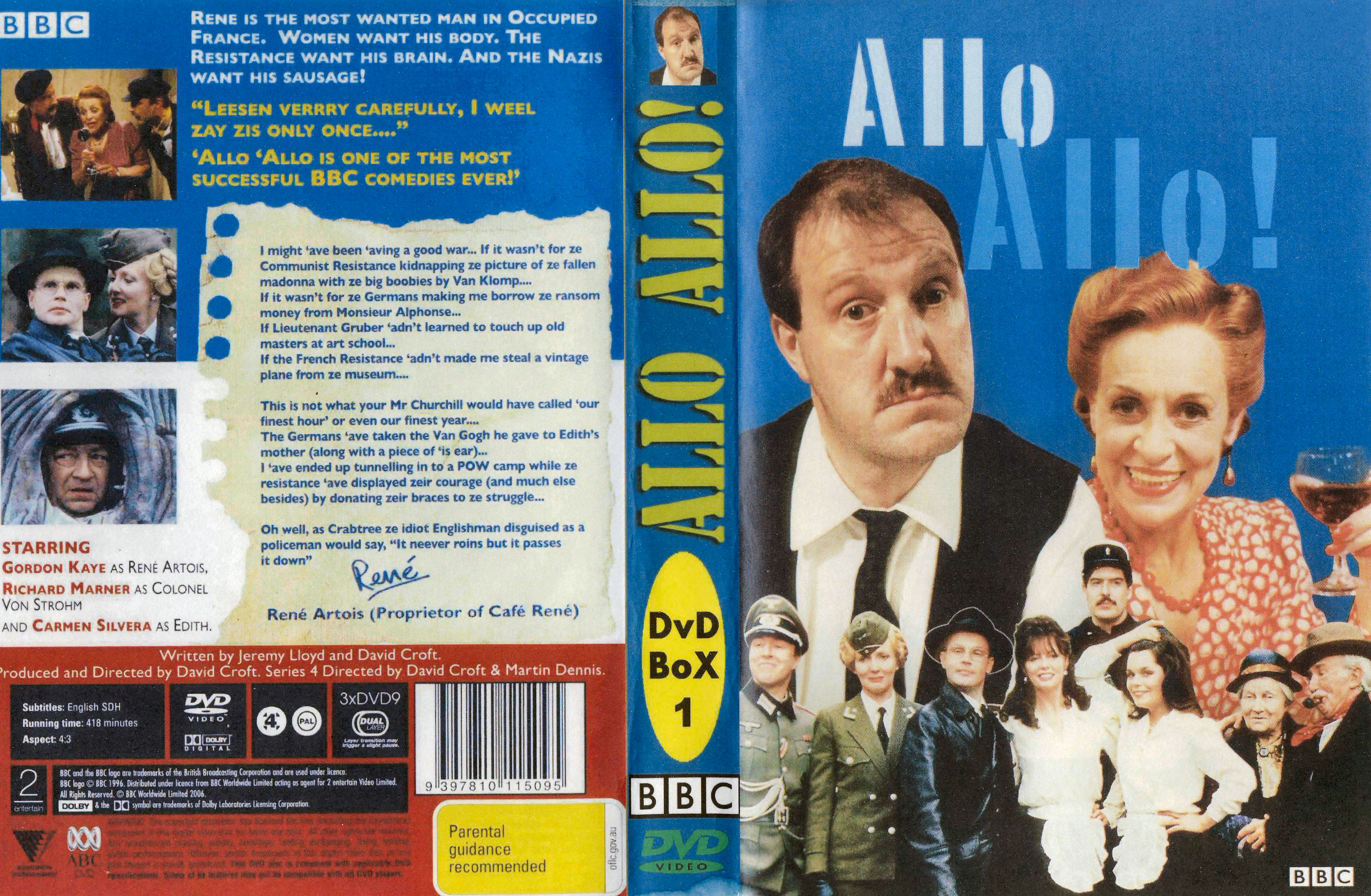 Allo Allo (1984-1992) DvD 1 van 17