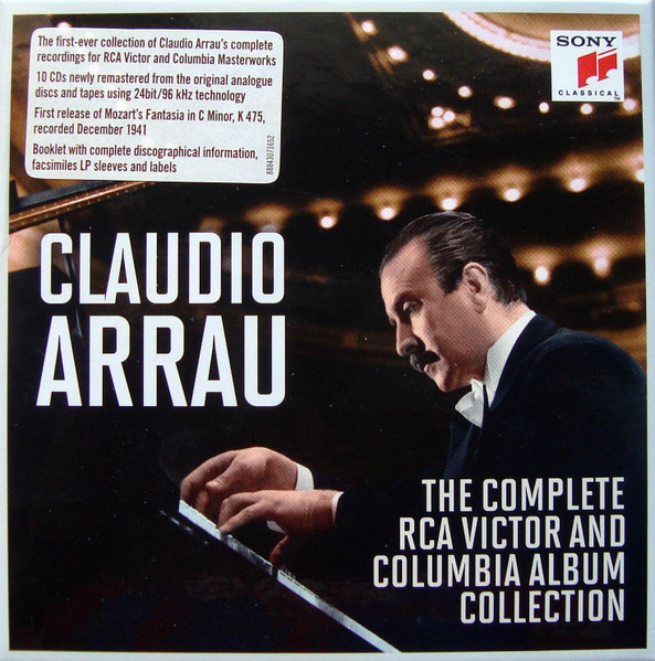 Respot Claudio Arrau Complete RCA Victor and Columbia Album Collection 6Gb