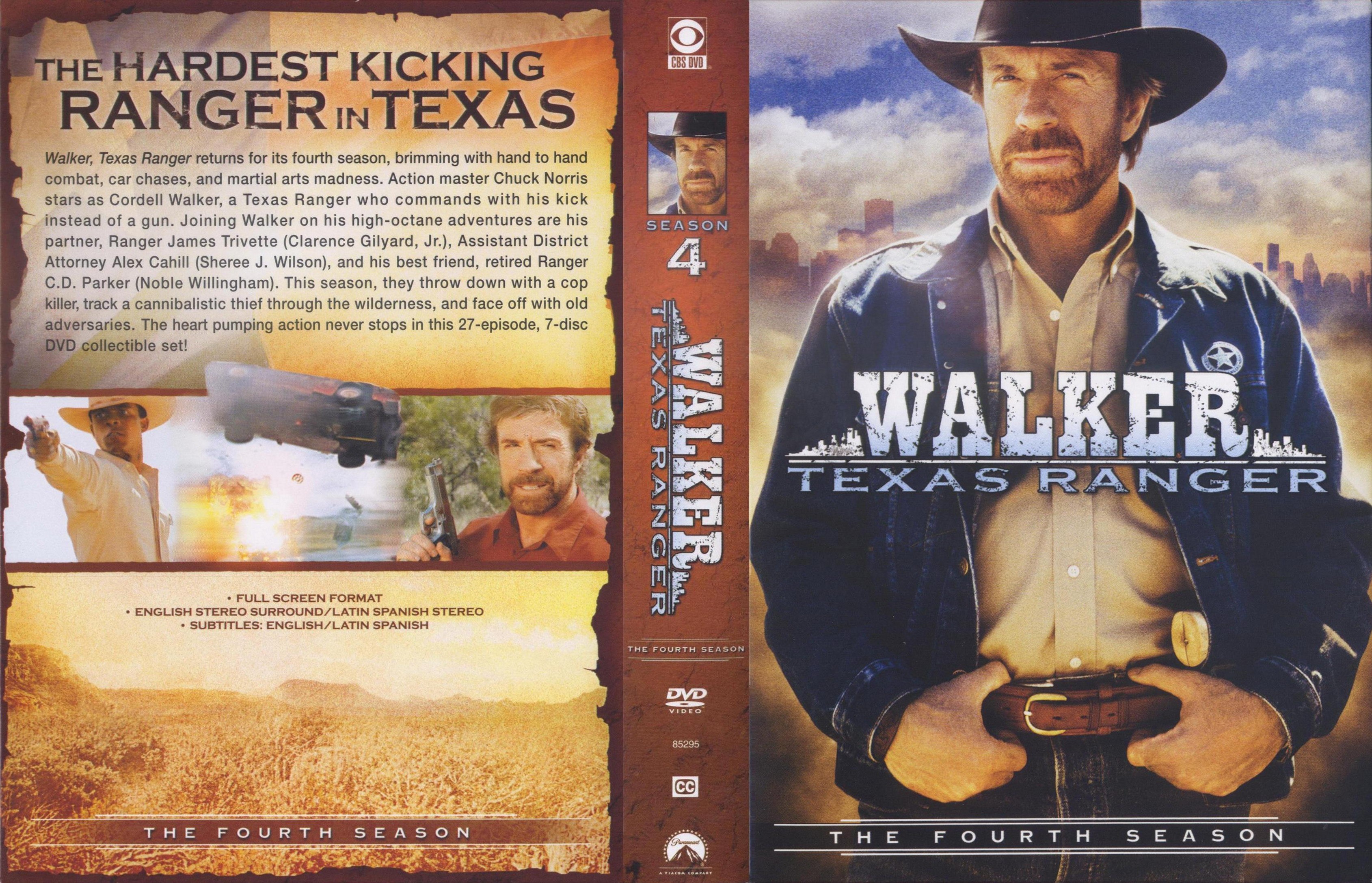 Walker Texas Ranger Seizoen 4 DVD 4 v 7