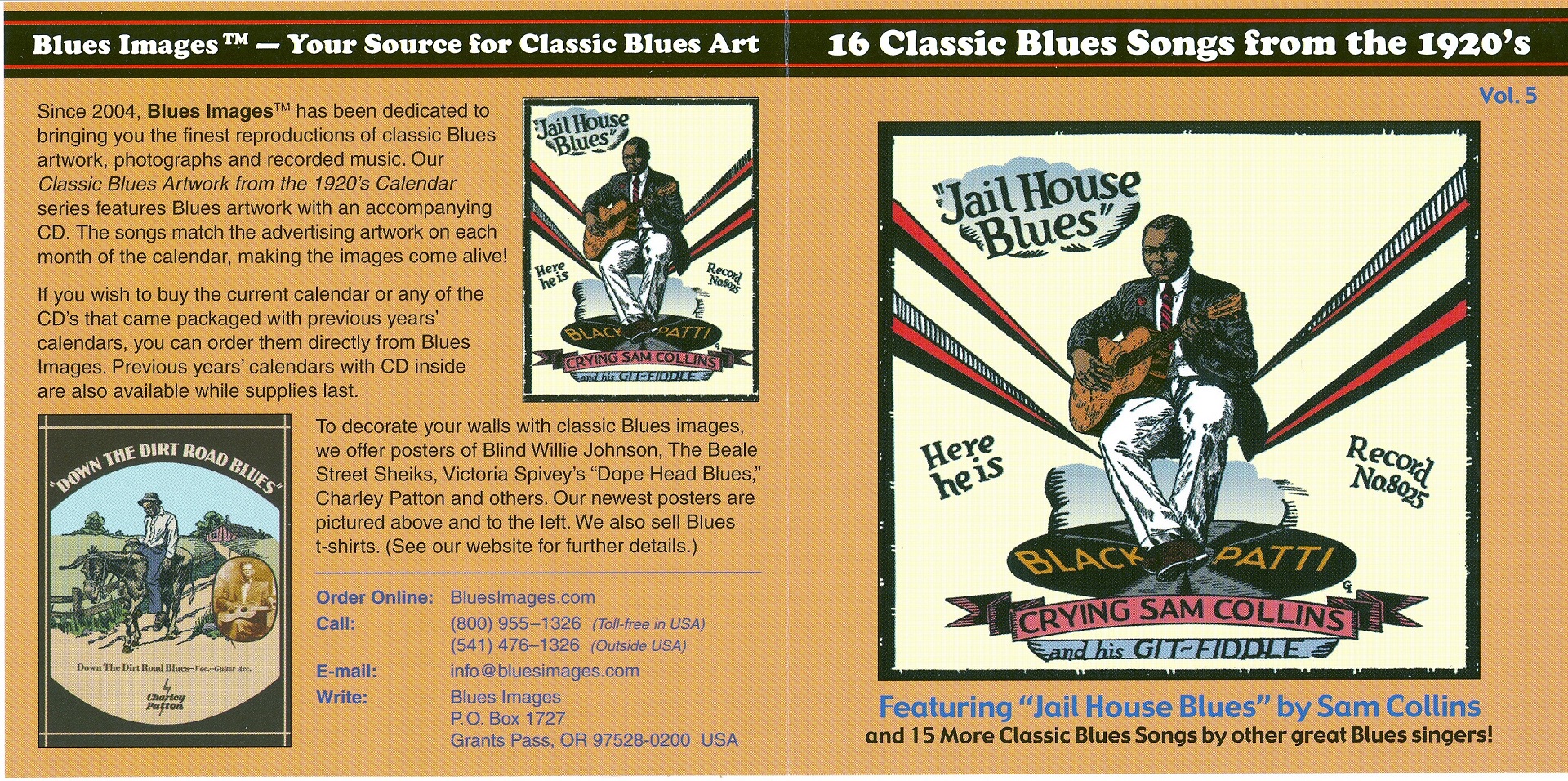 Blues Images Presents   16 Classic Blues Songs From The 1920's- Vol  05