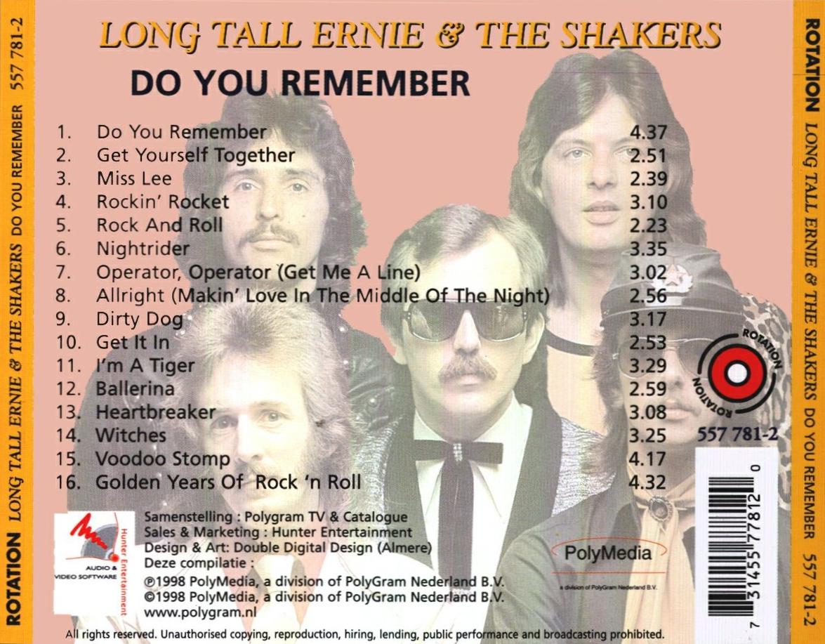 Long Tall Ernie the Shakers - Do You Remember