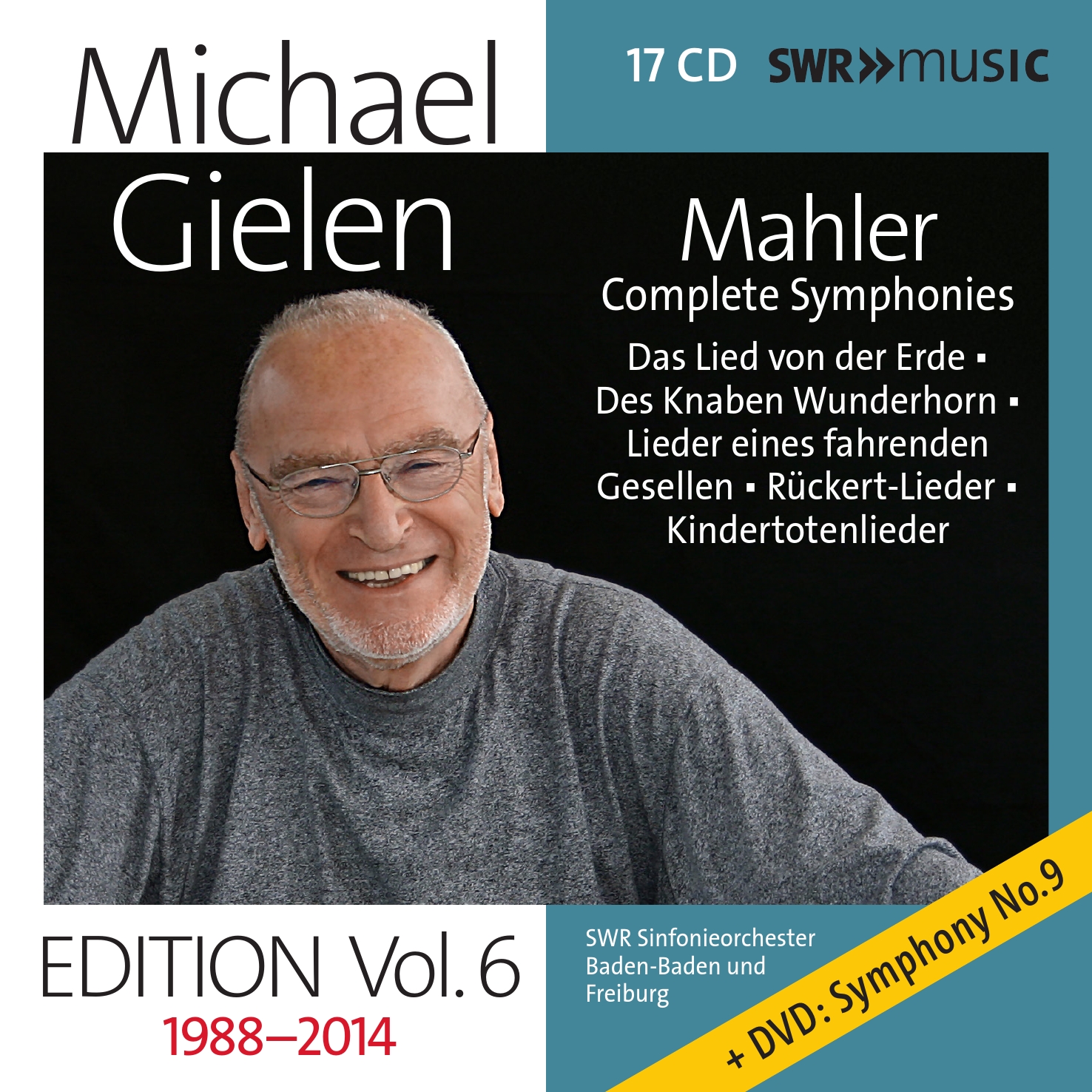 Michael Gielen Ed - Vol 6 Mahler Symphonies and. Song Cycles Recorded 1988-2014 cd16