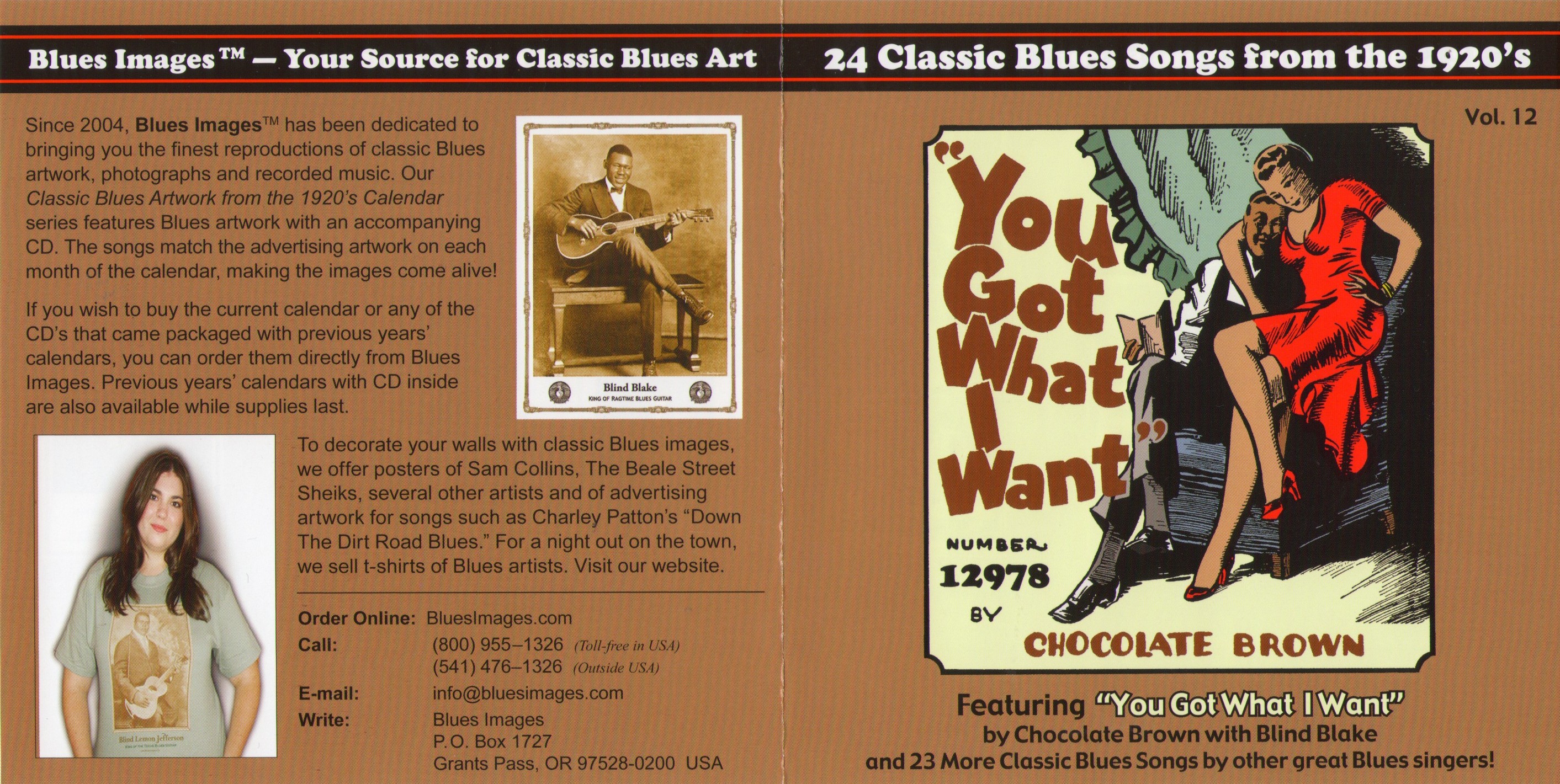 Blues Images Presents    24 Classic Blues Songs From The 1920's Vol  12