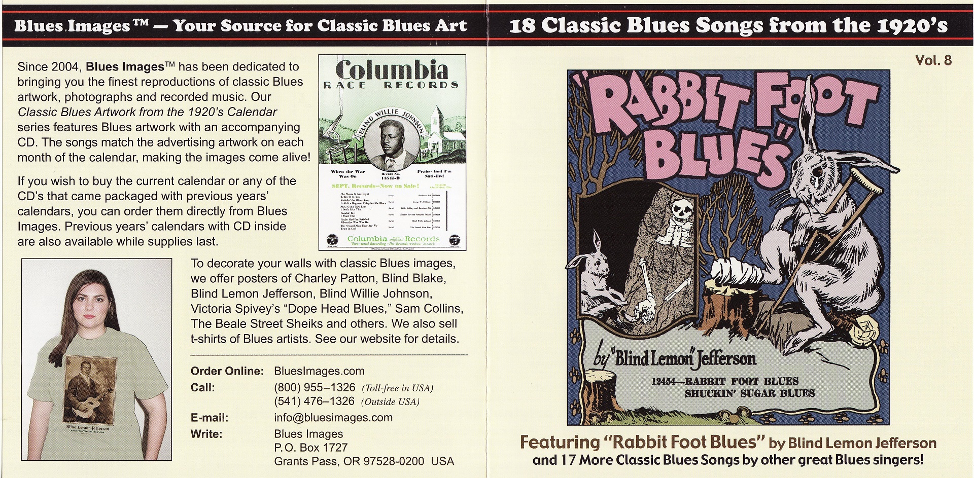 Blues Images Present   18 Classic Blues Songs From The 1920's Vol 8