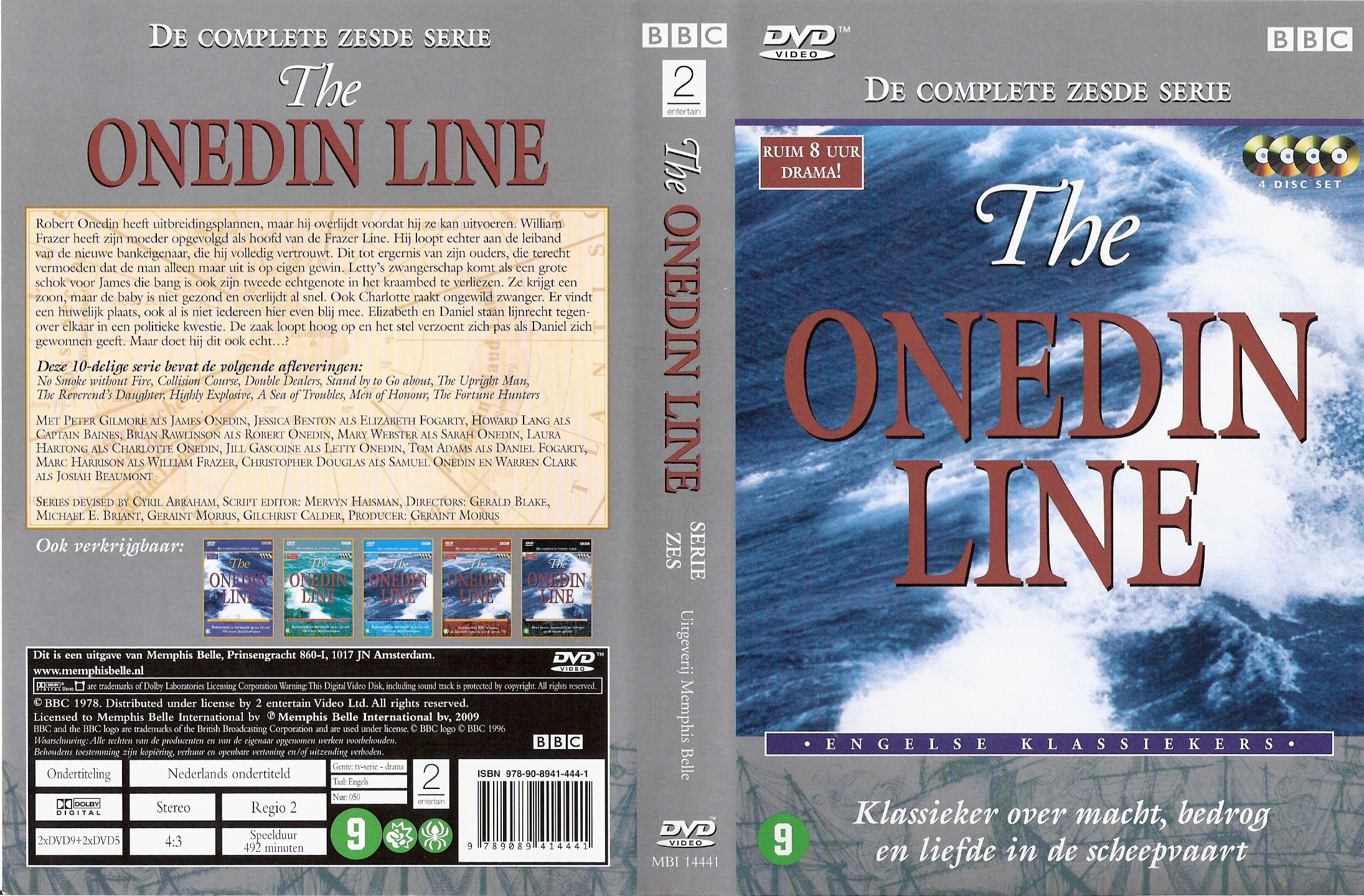 Onedin Line Serie 6 ( 4x DvD 5 )