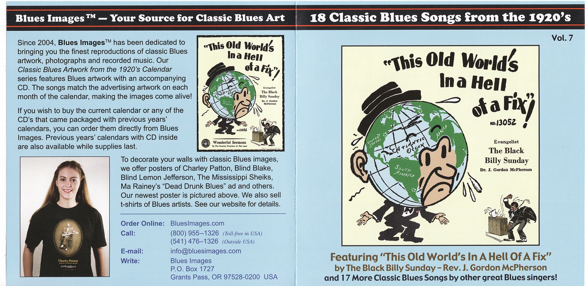 Blues Images Presents   Classic Blues Songs From The 1920s, Vol  07