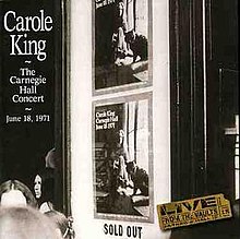Carole King - The Carnegie Hall Concert (1996)
