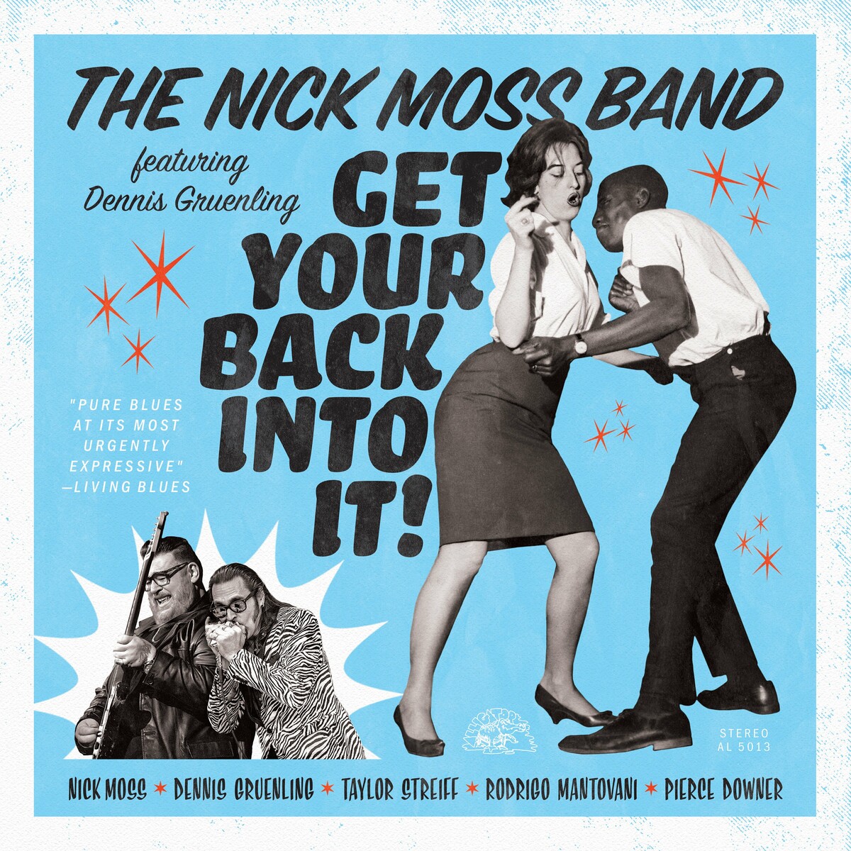 Nick Moss Band - Get Your Back Into It! in DTS-wav ( OV )