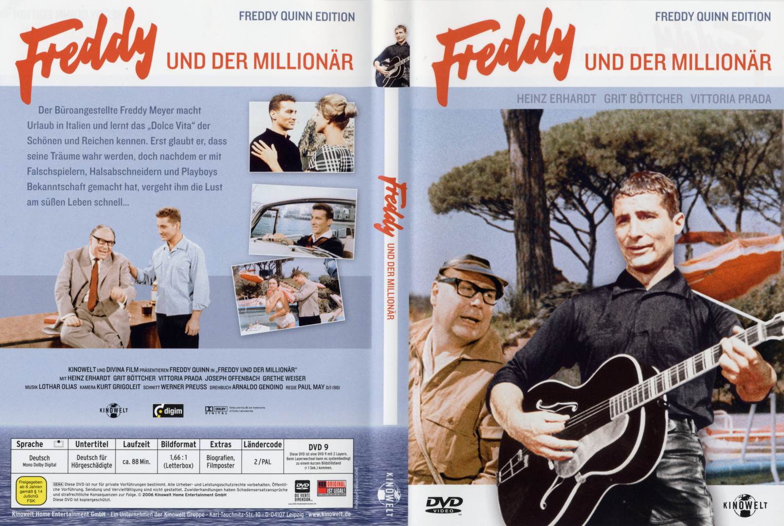 Freddy Quinn - Freddy und der Millionär (1961)