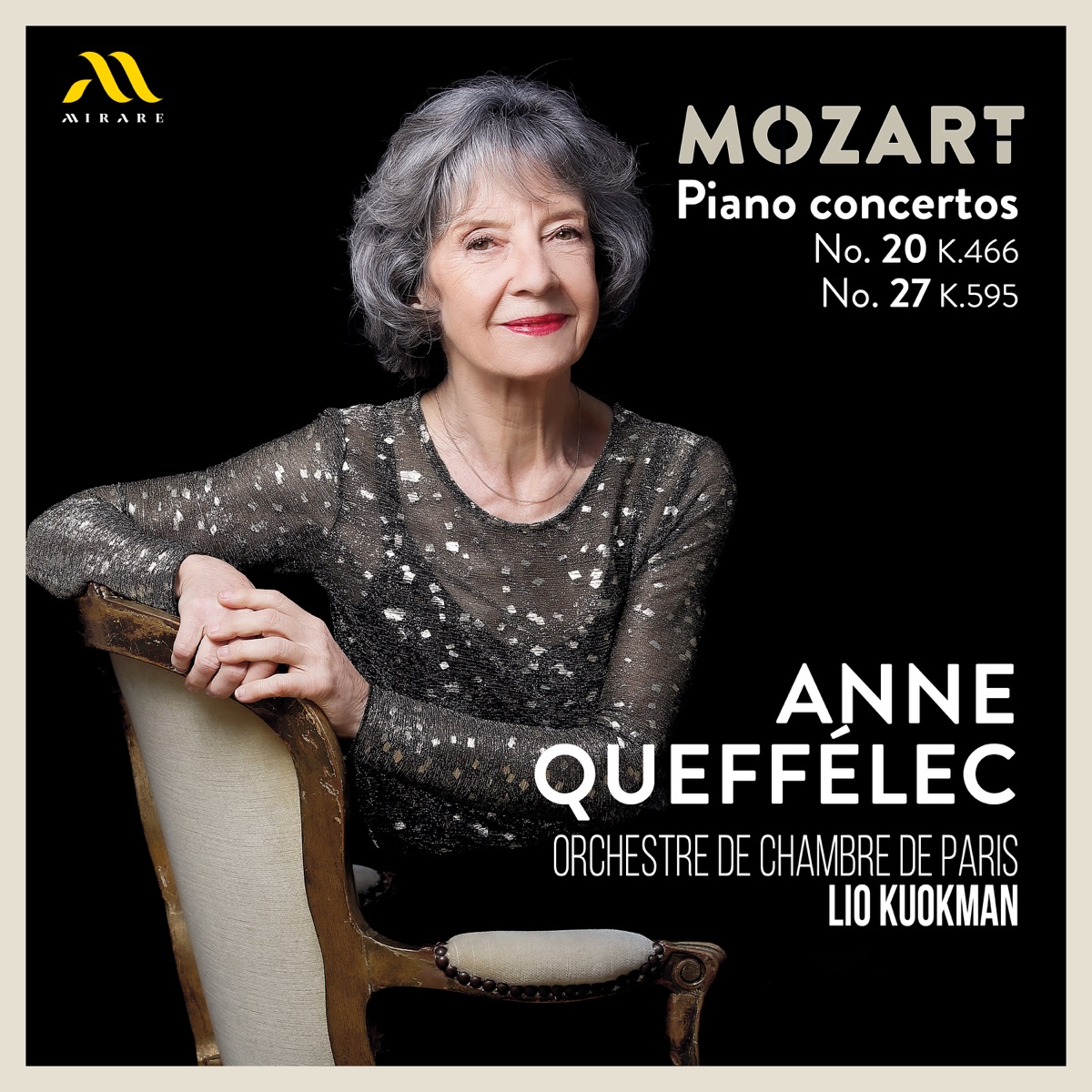 Mozart - Piano Concertos Nos. 20 & 27 - Anne Queffeelec 24-96