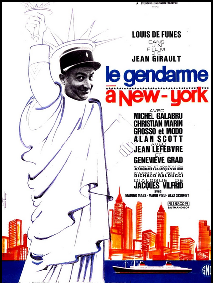 Le Gendarme a New york 1965 Louis de Funes