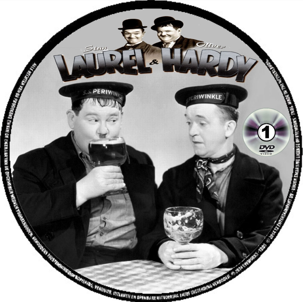 REPOST Covers & Labels Stan Laurel & Oliver Hardy Collectie