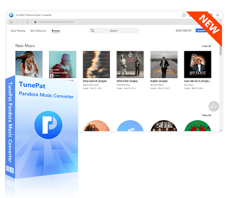 TunePat Pandora Music Converter 1.0.1 Multilingual