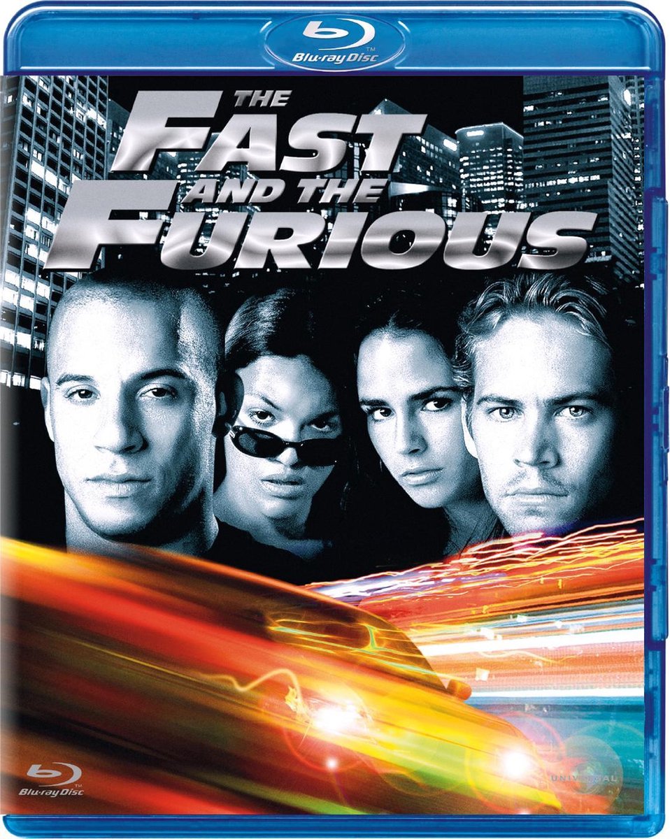 The Fast and The Furious (2001) Bluray