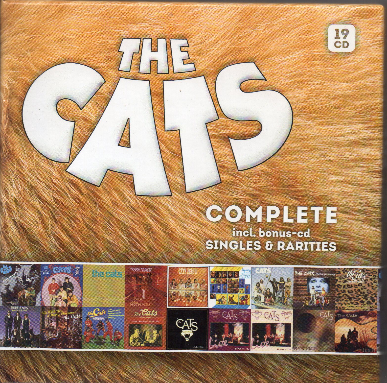 The Cats Complete 19 CD Box Set, Limited Edition, Remastered ( 2022 )