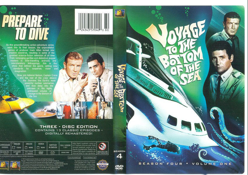Voyage To The Bottom Of The Sea (1964-1968) Seizoen 4 Afl 14 t/m 17