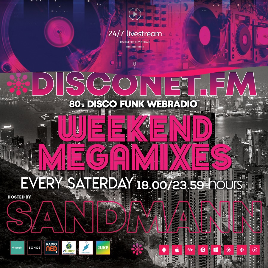 Sandmann for DISCONET.FM (Weekend MegaMixes) - mixed by Sandmann