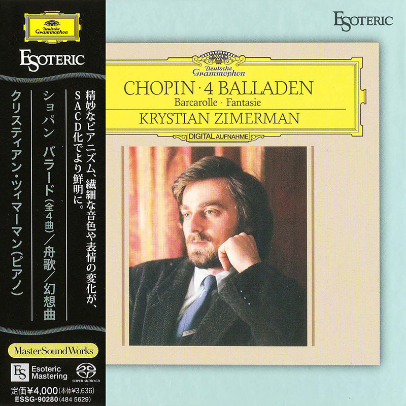 Krystian Zimerman - 2023 - Chopin 4 Balladen, Barcarolle, Fantasie [2023 SACD] 24-88.2