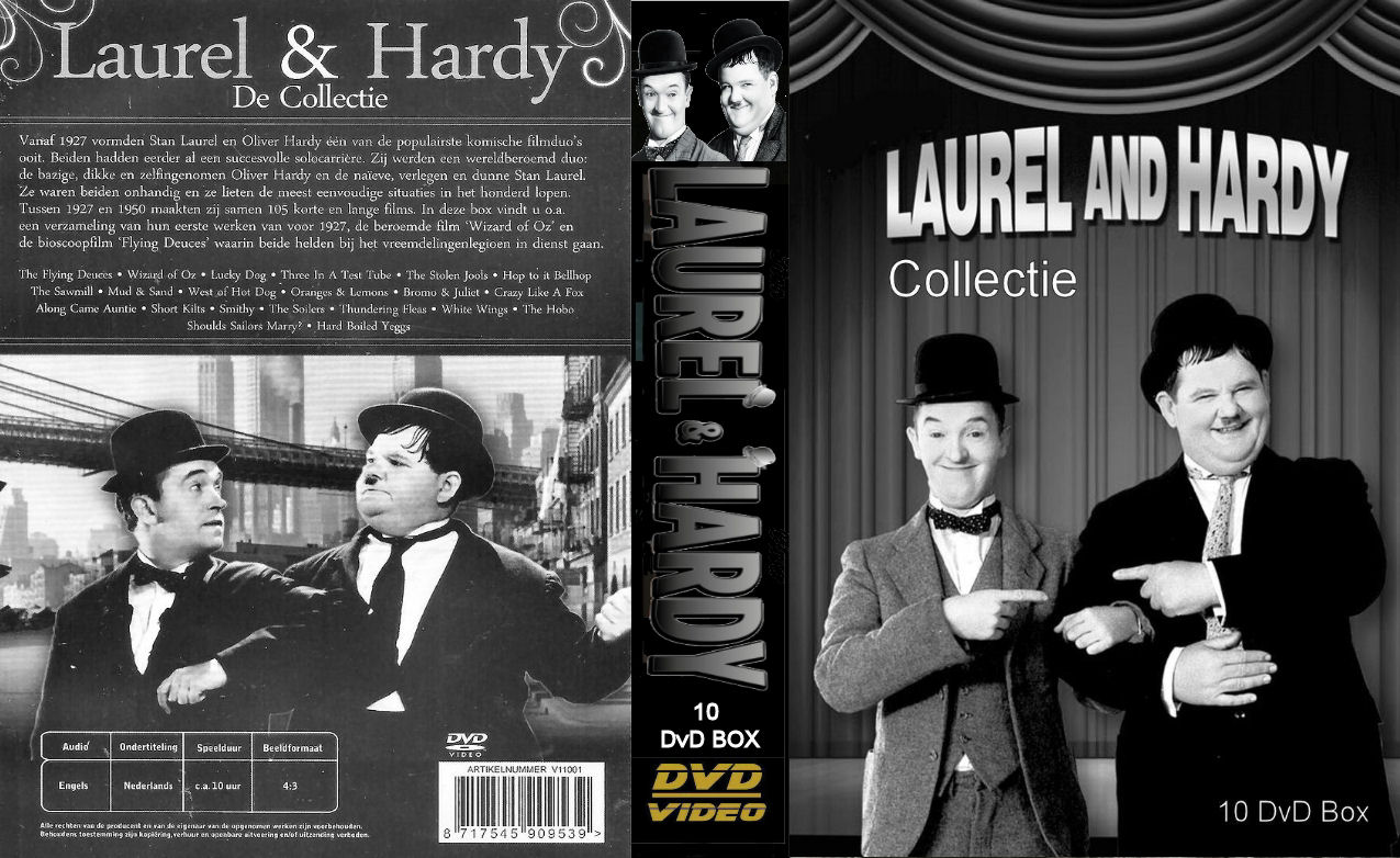 Stan Laurel & Oliver Hardy Collectie Covers & Labels