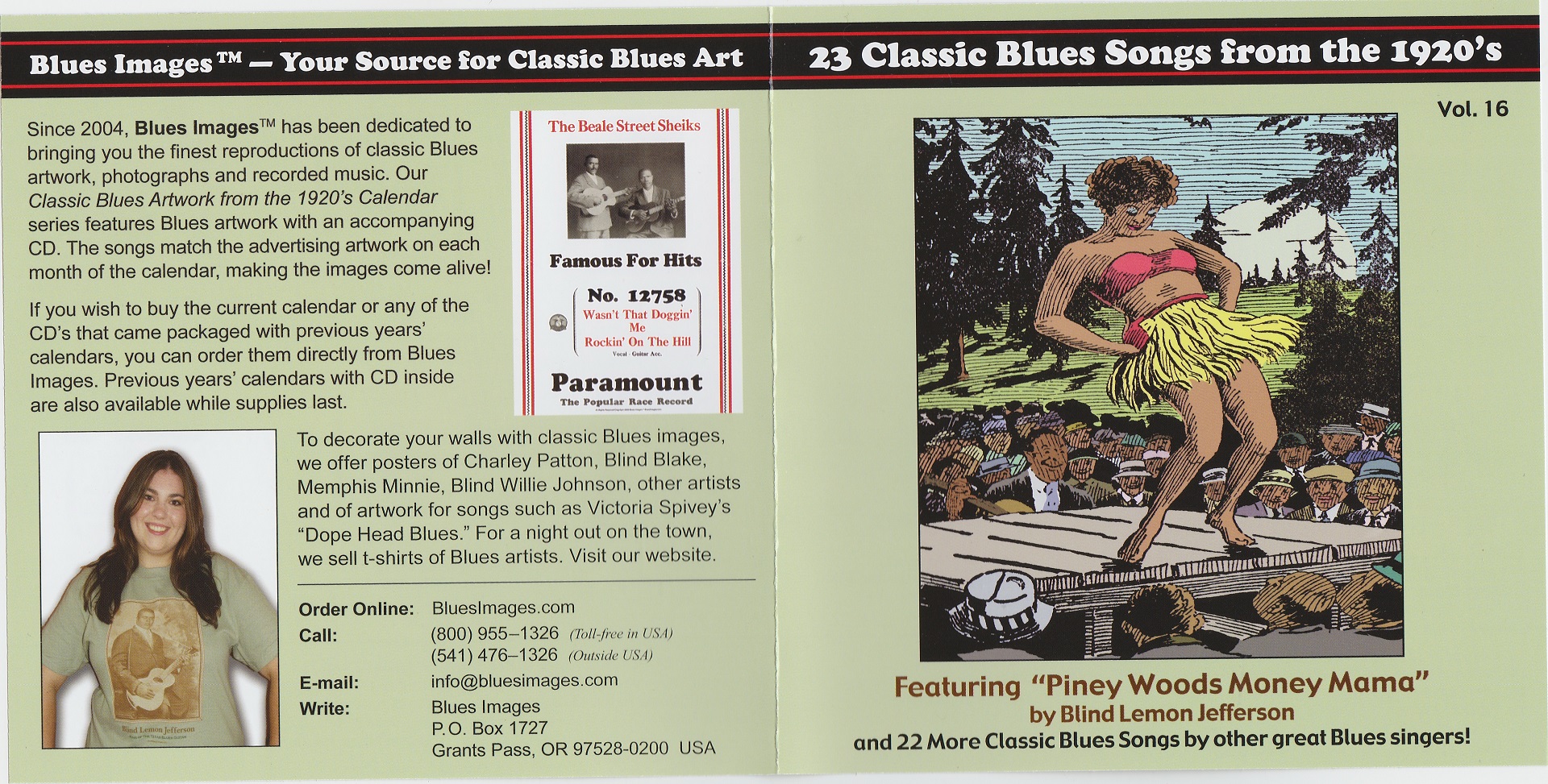 Blues Images Present   23 Classic Blues Songs from the 1920's, Vol  16